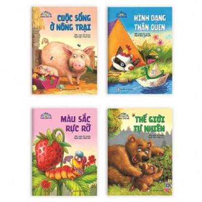 Sách - Học Tiếng Anh Theo Chủ Đề - Hình Dạng Thân Quen - Tân Việt Books