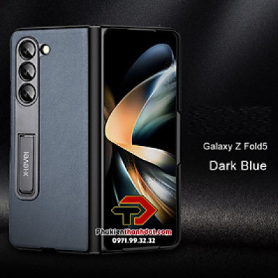 Ốp lưng da cho SamSung Galaxy Z Fold5 chính hãng X-level có chân chống tiện dụng - Hàng chính hãng
