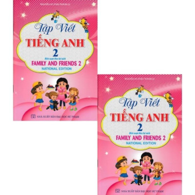 Sách - Tập Viết Tiếng Anh 2 (Family And Friends National Edition) (HA-MK)