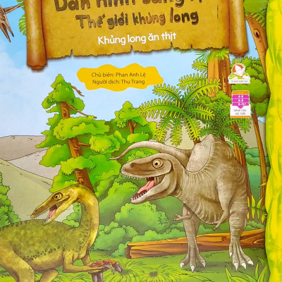 Dán Hình Sáng Tạo - Thế Giới Khủng Long - Khủng Long Ăn Thịt
