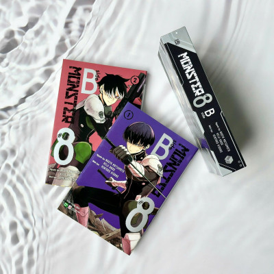 Sách - Boxset MONSTER #8 - B Side - Tập 1 + Tập 2 (Hộp 2 Tập)