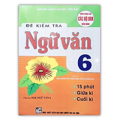 Sách - Đề kiểm tra ngữ văn 6