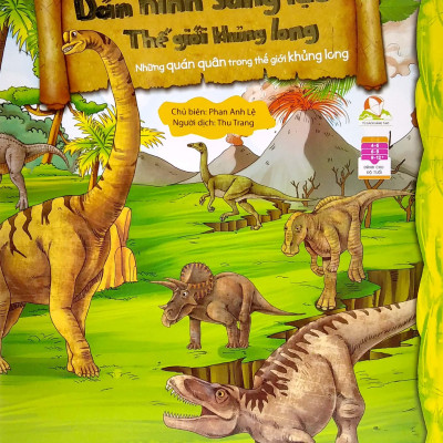 Dán Hình Sáng Tạo - Thế Giới Khủng Long - Những Quán Quân Trong Thế Giới Khủng Long