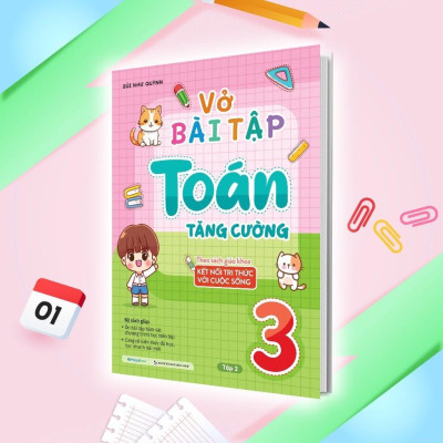 Sách - Vở Bài Tập Toán Tăng Cường Lớp 3 - Theo Sách Giáo Khoa Kết Nối Tri Thức Với Cuộc Sống - Megabook