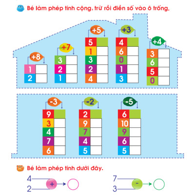 Bé Chuẩn Bị Vào Lớp 1 - Vở Bé Làm Toán Trắc Nghiệm (Dành Cho Bé Từ 5-6 Tuổi) (Tái Bản 2021)