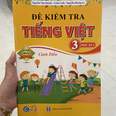Sách - Đề kiểm tra tiếng việt lớp 3 học kì 2 (Cánh Diều)