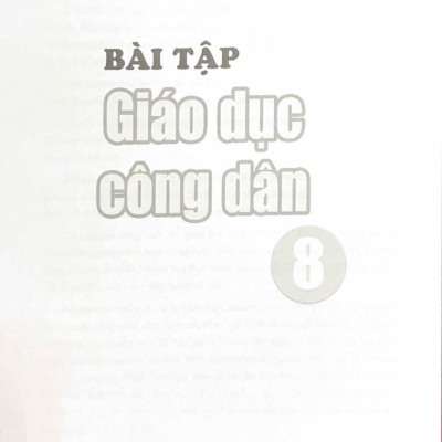 Bài Tập Giáo Dục Công Dân 8 (Cánh Diều) (2023)