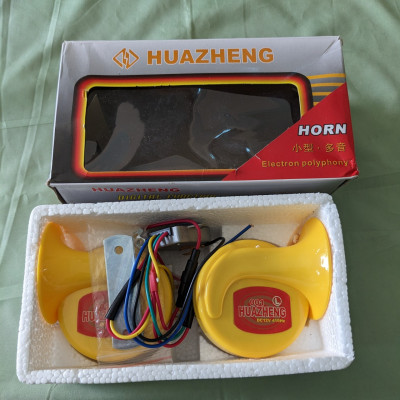 Còji Ngân ÔTÔ Xe Máy Kiểu Ốc Sên 8 Tiếng: Âm Thanh Sắc Nét, Độ Bền Vượt Trội Bản CAO CẤP, ĐÈN TRANG TRÍ