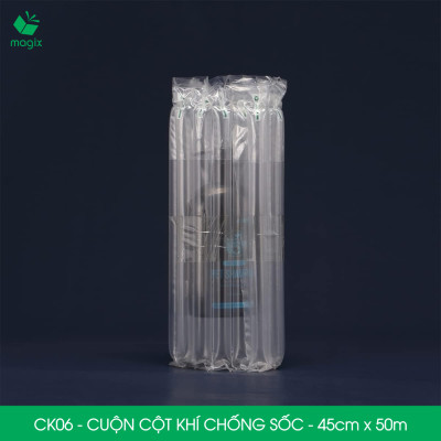 Cuộn cột khí chống sốc - 45cm x 50m - Xốp hơi, đệm hơi đóng gói hàng dễ vỡ - CK06