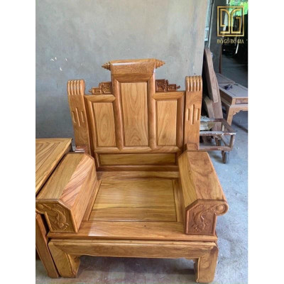 Bộ Bàn Ghế Âu Á Gỗ Sôid