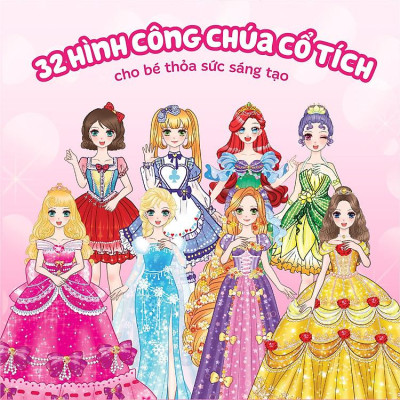 Sách Thời trang Công chúa (4 trang stickers)