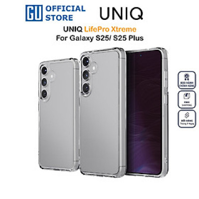 Ốp Lưng UNIQ LIFEPRO XTREME Cho Samsung Galaxy S25/ S25 Plus Chống Sốc 2.4m Thiết Kế Tối Giản Hàng Chính Hãng