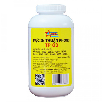 (Bộ 30 chai) Mực đổ Thuận Phong TP03 dùng cho máy in HP / Canon - Hàng Chính Hãng