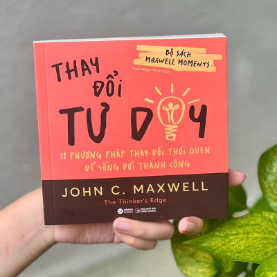 (4 CUỐN) BỘ SÁCH MAXWELL MOMENTS – John C. Maxwell – Alphabooks – NXB Công Thương
