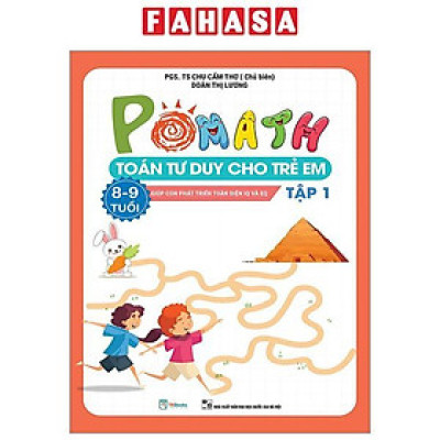 Sách - Pomath - Toán Tư Duy Cho Trẻ Em 8-9 Tuổi - Tập 1
