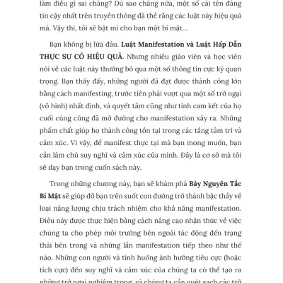 Sách - Nghệ Thuật Manifest Đỉnh Cao - 7 Bí Thuật Giúp Nâng Cao Tần Số Rung Động Tức Thì Và Làm Chủ Năng Lượng Của Bạn