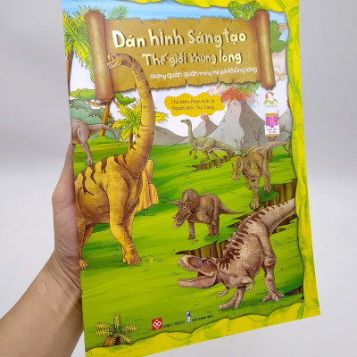 Dán Hình Sáng Tạo - Thế Giới Khủng Long - Những Quán Quân Trong Thế Giới Khủng Long