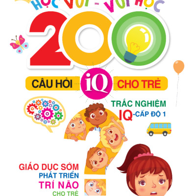 	Combo 200 Câu Hỏi IQ Cho Trẻ Cấp Độ 1 Đến 4 (Bộ 4 Cuốn) _VT