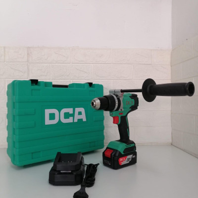 MÁY KHOAN BÚA KHÔNG CHỔI THAN DÙNG PIN 20V/4.0AHX1 DCA ADJZ03-13DM - HÀNG CHÍNH HÃNG