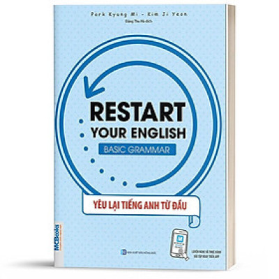 Sách - Yêu Lại Tiếng Anh Từ Đầu - Dành Cho Người Học Mất Gốc - Chọn Lẻ 4 Chủ Đề - Kèm App Online - MCBooks