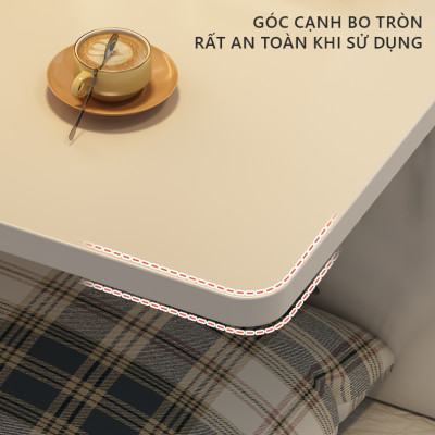 Bàn học gấp gọn thông minh có khe để đồ tiện dụng thương hiệu IGA -  GP302