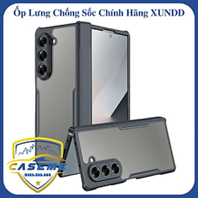 Ốp Lưng Chống Sốc XUNDD Dành Cho Samsung Galaxy Z Fold7 – Lưng Trong Suốt, Viền TPU Mềm - Hàng Chính Hãng