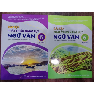 Sách - Bài tập phát triển năng lực môn ngữ văn lớp 6 - kết nối tri thức cuộc sống (tập 1)