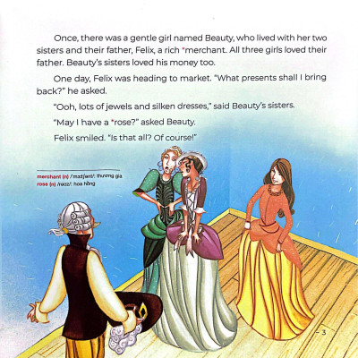 Sách - Truyện Cổ Tích Hay Nhất Thế Giới - Người Đẹp Và Quái Vật - Beauty And The Beast