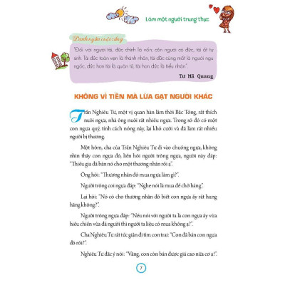 Sách - Nhật ký trưởng thành cúa đứa trẻ ngoan - Làm một người trung thực - Minh Thắng