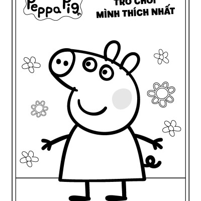 Sách - Sách Tương Tác - Cùng Học Cùng Chơi Với Peppa Pig - Trò Chơi Mình Thích Nhất