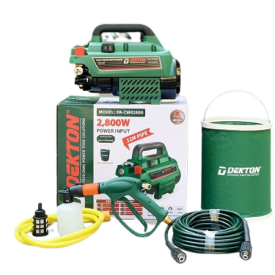 MÁY RỬA XE CÓ CHỈNH ÁP 2800W  DK-CWR 2800A DEKTON 2800A-HÀNG CHÍNH HÃNG