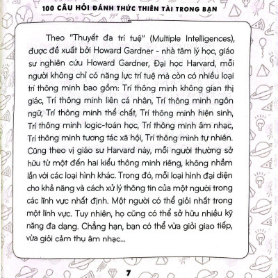 Quiz! Tư Duy Sáng Tạo - 100 Câu Hỏi Đánh Thức Thiên Tài Trong Bạn