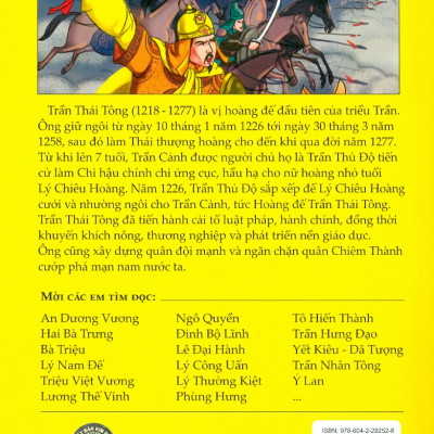 Tranh Truyện Lịch Sử Việt Nam - Trần Thái Tông (Tái bản 2023)