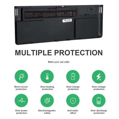 Pin Cho Laptop HP Elitebook Revolve 810 G1 G2 Series ODO6XL 698750-171 698750-1C1 698943-001 H6L25AA H6L25UT HSTNN-IB4F HSTNN-W91C - OD06XL OD06  Hàng Nhập Khẩu New Seal