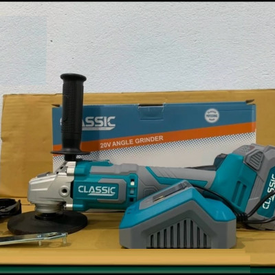 [ XÃ KHO CUỐI NĂM ] MÁY MÀI GÓC DÙNG PIN 20V 100MM CLASSIC CLA100-20V ( 1 PIN 20V-4AH , 1 SẠC) - HÀNG CHÍNH HÃNG