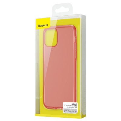 Ốp lưng Baseus Jelly Liquid Silica Gel Protective Case chống va đập, bám bẩn cho iPhone 11/Pro/ Pro Max - Hàng chính hãng
