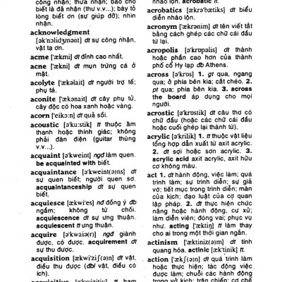 Từ Điển Anh - Việt (287.000 Từ)