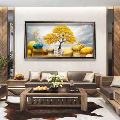 D601 01 Tranh kính Hiện đại đẹp sang trọng ( được chọn mẫu)