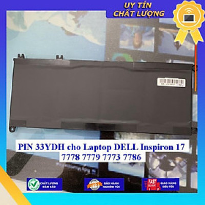 PIN 33YDH cho Laptop DELL Inspiron 17 7778 7779 7773 7786 - Hàng Nhập Khẩu New Seal