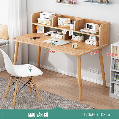 Bàn Làm Việc Kèm Kệ Sách Thương Hiệu IGA - GP197