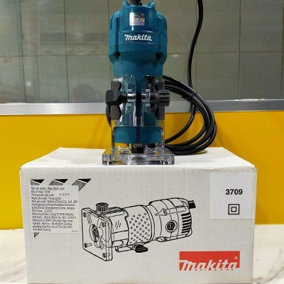 MÁY PHAY 6MM 530W MAKITA 3709- HÀNG CHÍNH HÃNG