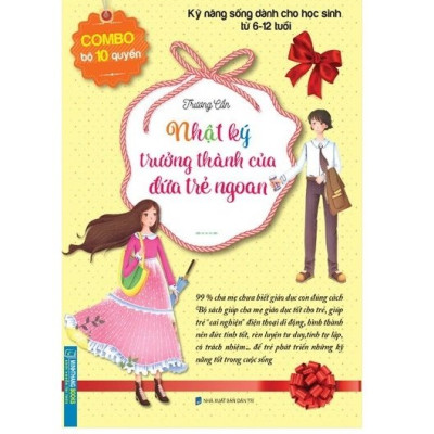 Combo Nhật Ký Trưởng Thành Của Đứa Trẻ Ngoan (Hộp 10 cuốn) Tặng kèm bút và sổ tay