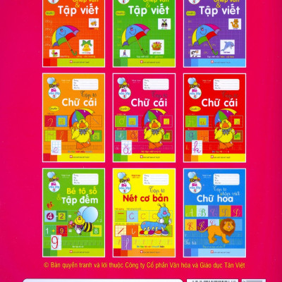 Bé Vào Lớp 1 - Tập Tô Chữ Cái - Quyển 2