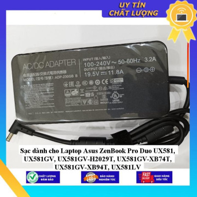 Sạc dùng cho Laptop Asus ZenBook Pro Duo UX581 UX581GV UX581GV-H2029T UX581GV-XB74T UX581GV-XB94T UX581LV - Hàng Nhập Khẩu New Seal