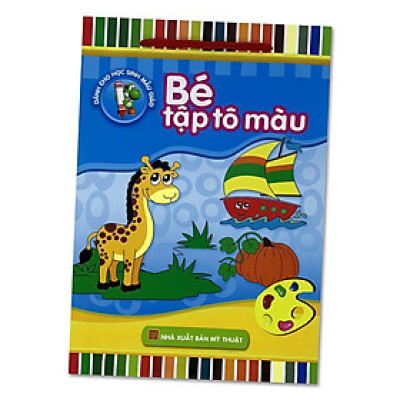 Túi - Bé Tập Tô Màu ( Túi 8 Cuốn) - Bản Quyền