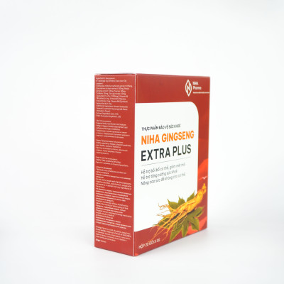ăng cường sức khỏe NIHA GINGSENG EXTRA PLUS