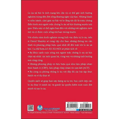 Sách - Lo Âu Xã Hội - Tủ Sách Thực Hành Tâm Lý Học Đời Sống - David Shanley - VanLangBooks