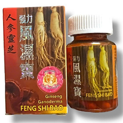 Viên uống Nhân sâm linh chi Cường Lực phong thấp bảo - Ginseng Ganoderma Feng Shi Bao hỗ trợ đau nhức xương khớp - Mã số 1506
