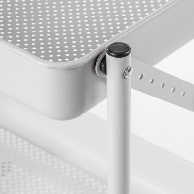 Kệ gấp gọn hai tầng có bánh xe-cobi home - NHẬP KHẨU CHÍNH HÃNG.