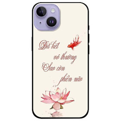 Ốp lưng dành cho Iphone 14 - Iphone 14 Plus - Iphone 14 Pro - Iphone 14 Pro Max - Sen Hồng Và Cá